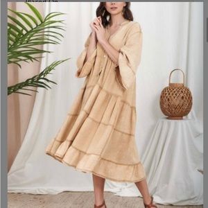 Brand new XL cotton dress
